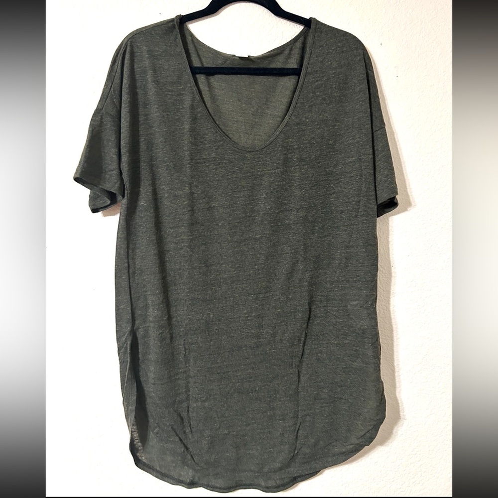 Old Navy Relaxed Fit Dark Green Tee/Tunic